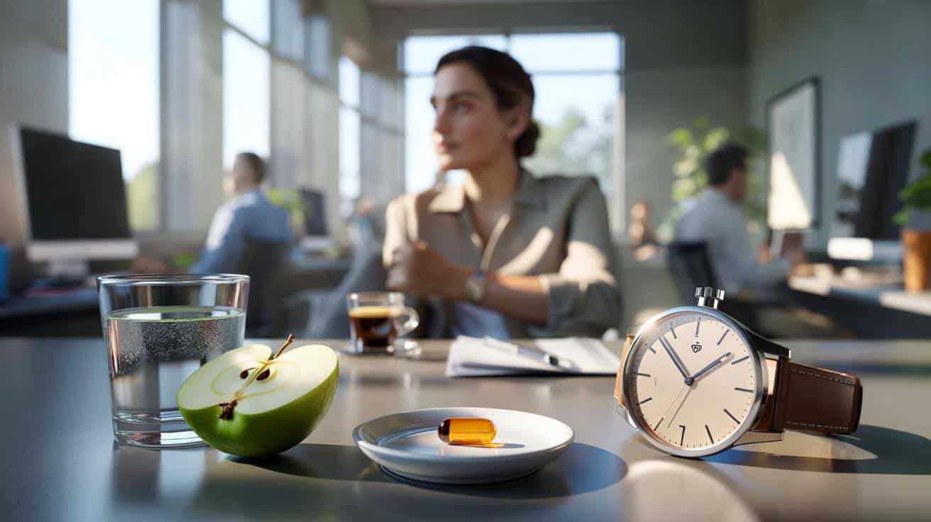 Gesundheit: Die genaue Menge an L-Tyrosin (500 mg) und der beste Zeitpunkt der Einnahme, um die Dopaminproduktion zu unterstützen und die Konzentration unter Stress zu fördern