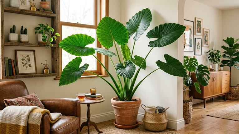 Sloní ucho dodá každému prostoru barvu. (Ilustrační obrázek vytvořený pomocí AI)