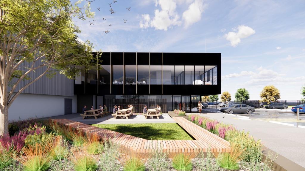 Supplied Editorial Artist's impression of Safcol Australia new $80m purpose-built food manufacturing facility at Edinburgh. Picture: Supplied by Safcol